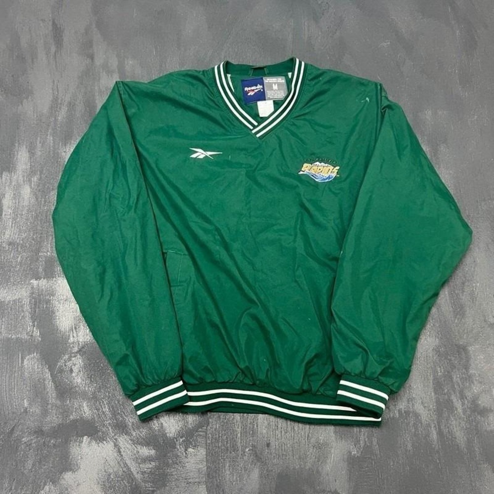 Vintage Colorado Rapids Windbreaker Jacket Mens Medium Green MLS